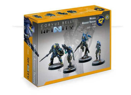 Infinity Nyoka Assault Troops O-12